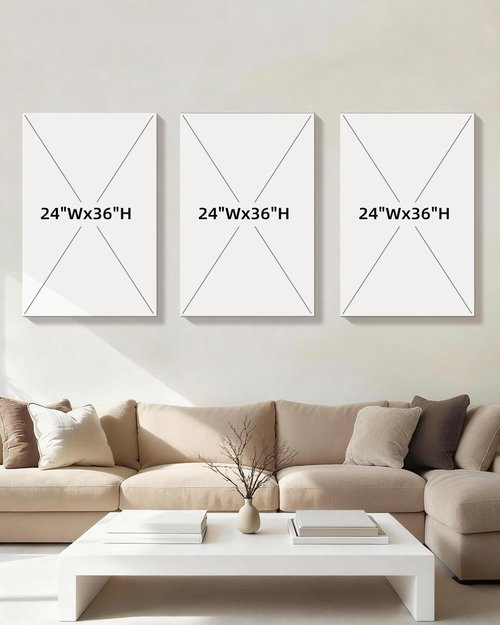 Azartslr 3D Abstract Textured Wall Art - Modern Black & Beige Sandstone Decor for Living Room | 3-Piece Minimalist Artwork Set
