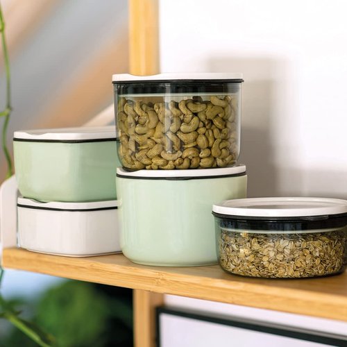 Villeroy & Boch like ToGo & ToStay - lunch box, 13 x 9.5 cm, premium porcelain, round, Mint green