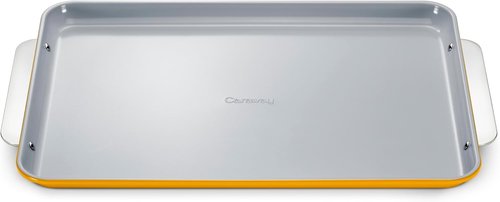Caraway Non-Stick Ceramic Baking Sheet - Non-Toxic, PTFE & PFOA Free - Large 18" x 13" - Marigold Color
