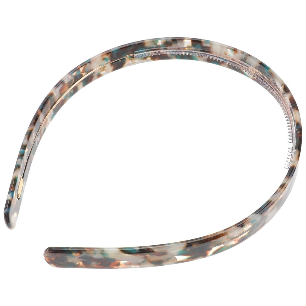 Uonlytech Non-Slip Hairband - Wide Plastic Face Washing Headband for Daily Wear | Green