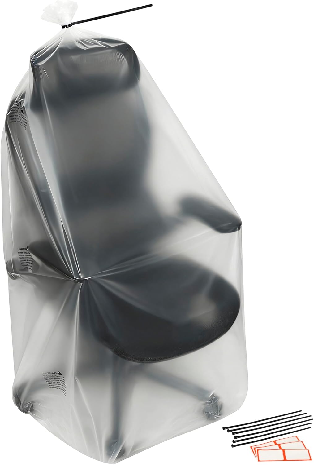 Storage Standard Large Clear Plastic Bags - Waterproof Heavy-Duty 6-Pack for Rugs & Cushions | 45 x 65 Inches