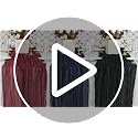 FXKS 6 Pack Dusty Rose Cheesecloth Table Runner 20x120 Inch for Weddings & Events