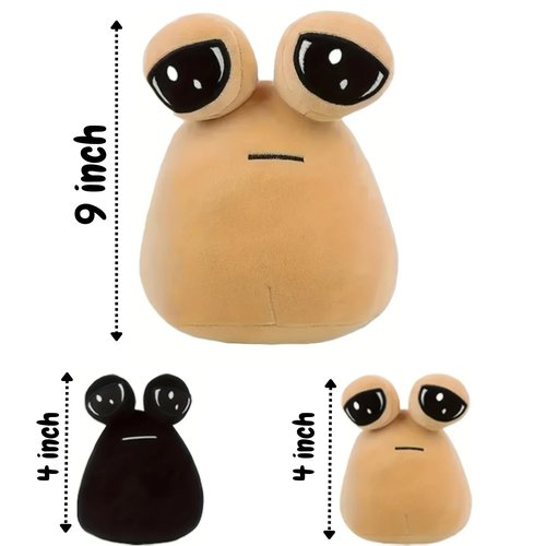 MOTTOYS Alieyn Soft Plush - 9 inch Mother and 4 inch Two Child Stuffed Toy - Toys for Fans - Game and Different Emotional Plushie - Fun App Plushies - Present for Kids and Adults - Smooth Pillow