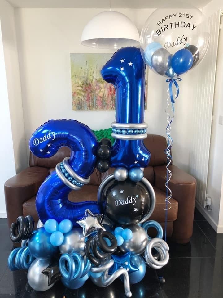 Number Balloons by Night Blue - 40 Inch 0 Balloon for Birthday Decorations | Perfect for Celebrations