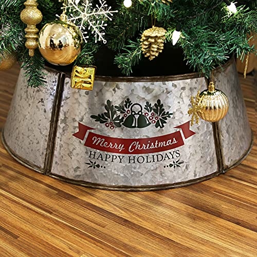 Darnassus Metal Christmas Tree Collar Ring 29.1" Dia Base