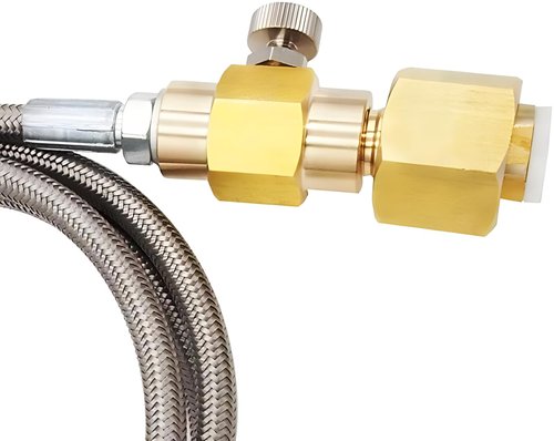 Co2 Tank Cylinder Refill Station Filling Charging Adapter With 60 inch Hose CGA320 Tank Fill CGA320 Tank