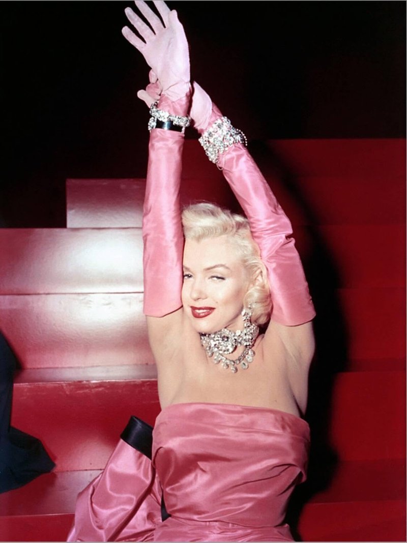Art.com Stretched Canvas Print Gentlemen Prefer Blondes, Marilyn Monroe, 1953, 18" x 24"