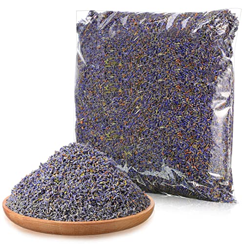 Dried Lavender Flowers 3 Pound Bulk - Natural Fragrant Buds for DIY Crafts