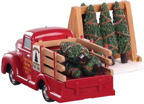 Lemax - Christmas Tree Delivery Transport | Winter Village Decor - 93423