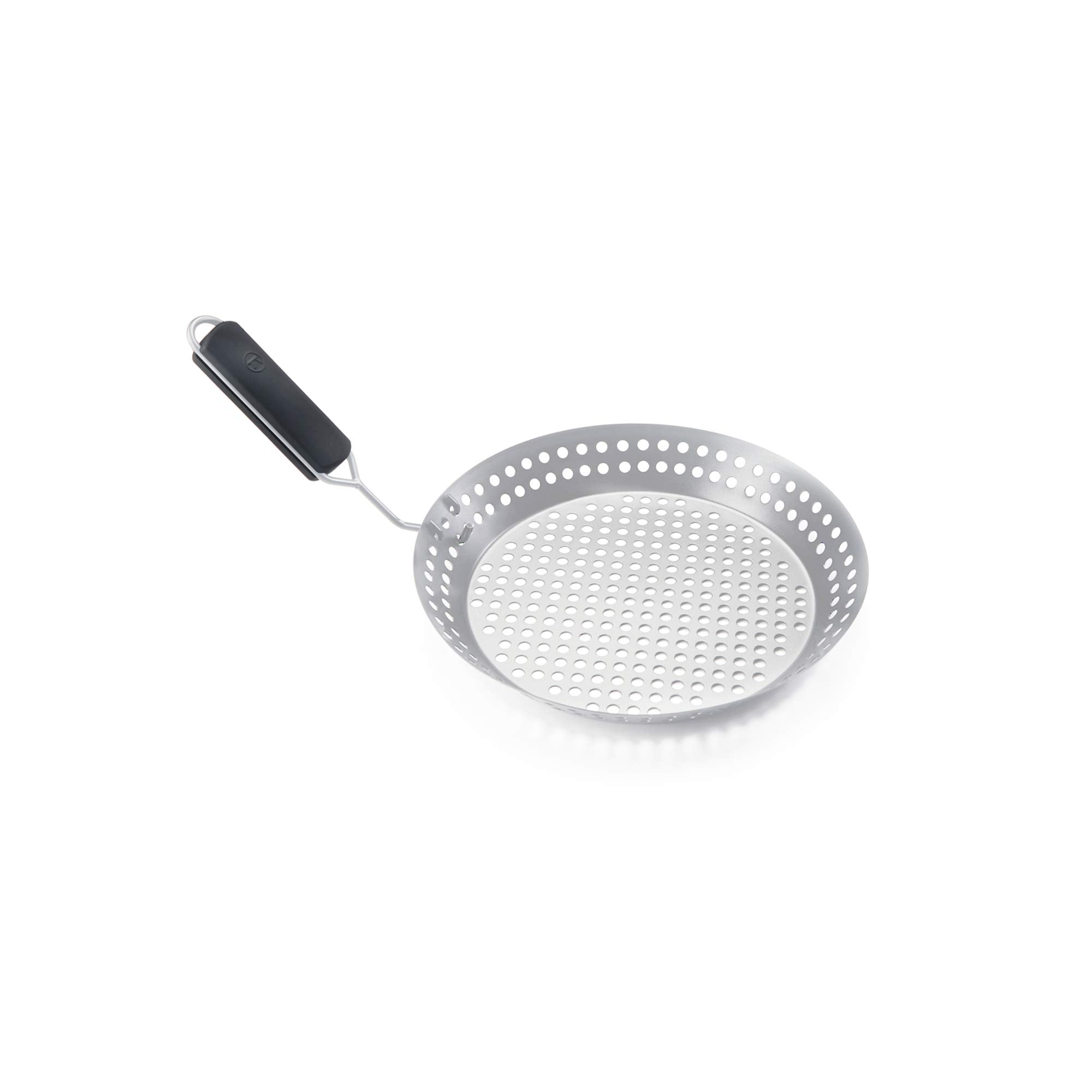 Outset Grill Skillet With Removable Handle, Stainless Steel