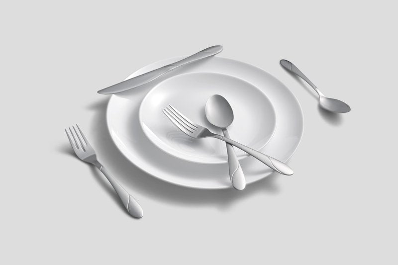 Cambridge Silverware Set, Swirl Sand 89-Piece Flatware Set, Service For 12, 18/0 Stainless Steel, Dishwasher Safe, Flatware Cutlery Sets, Serving Utensils, Knives Spoons And Forks (Silver, 89 Pieces)