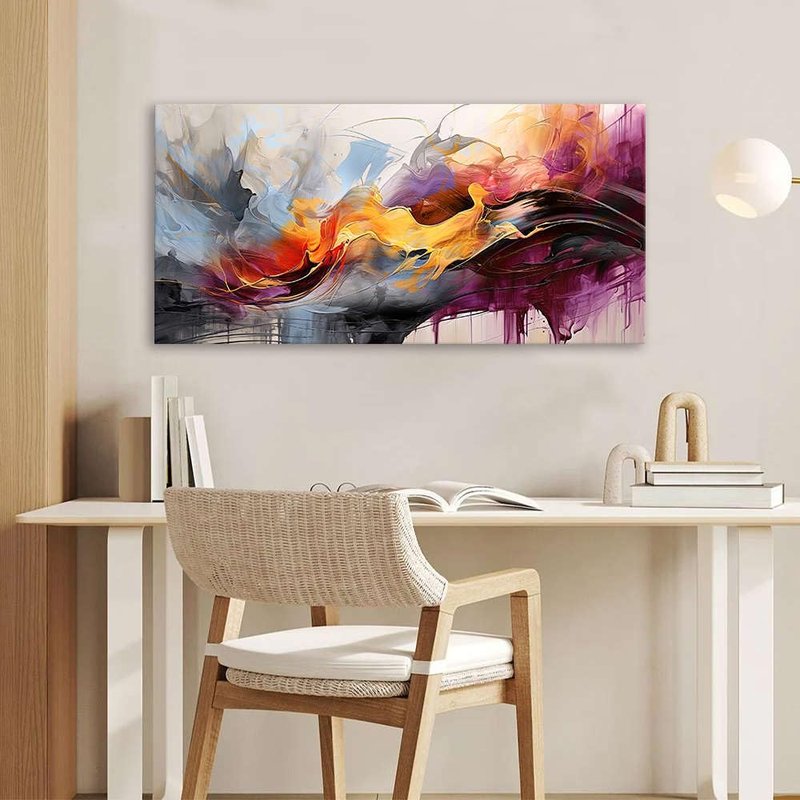 BYXART Music Canvas Wall Art Drum Set Prints Artwork Paintings For Living Room Gift for Lover Studio Abstract Decor for Bedroom Bathroom Home Office Décoration 40L x 20W