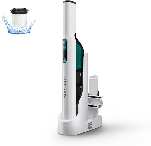 Kenmore HV3005 Cordless Handheld Vacuum Cleaner - Lightweight & Versatile with Powerful Suction | 2-Speed Control for Pet Hair