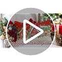 RABUSOFA 12x20 Christmas Pillow Cover Wonderland Forest House Red - Pack of 1