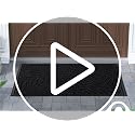 All-Weather Front Door Mat - 29.5x17 Inch Non-Slip Outdoor Entryway Rug