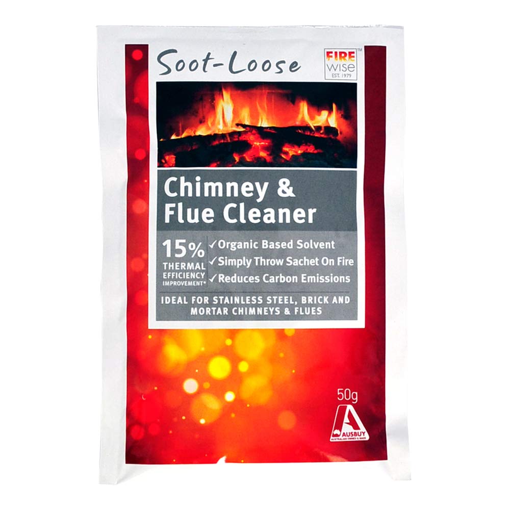 Firewise 18 Treatments Soot-Loose Chimney & Flue Cleaner Dissolves Soot, Tar and Creosote Increases Heater Efficiency, Reduces Smoke Emissions & is Non-Corrosive