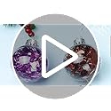 20-Pack Clear Plastic Fillable Ornament Balls (60mm) with Removable Caps