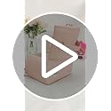 2-Layer Musical Jewelry Box for Girls with Spinning Ballerina and Drawers