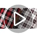 Amorita Red & Black Buffalo Plaid Christmas Stockings Set of 5 - 20 Inch Holiday Decor