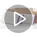 Adjustable Cooling Shredded Memory Foam Pillow - Queen 20x28