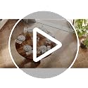 47-Inch Round Dining Table with Wooden Pedestal Base for 4-6 People