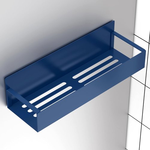 HuggieGems Magnetic Spice Rack Organizer - 4 Pack Royal Blue for Refrigerator & Oven Storage