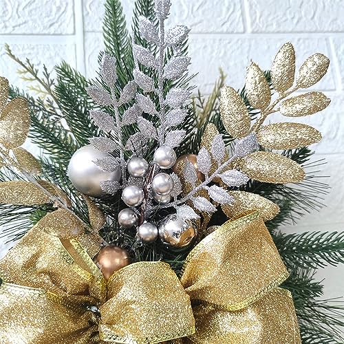 Maelstrom 23.6-inch Prelit Christmas Swag with Lights and Decorations