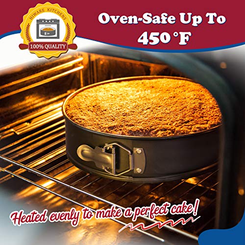 9-Inch Non-Stick Springform Pan with Removable Bottom for Cheesecakes