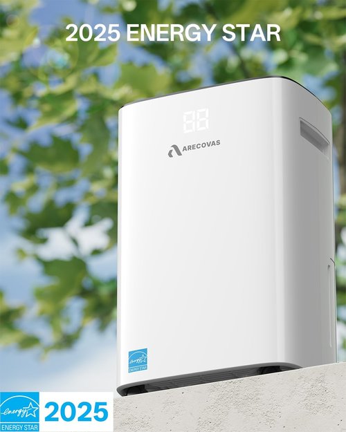 **Dehumidifier | 52 Pints Energy Star Certified for Large Rooms - 4500 Sq.Ft with Drain Hose & 24H Timer**