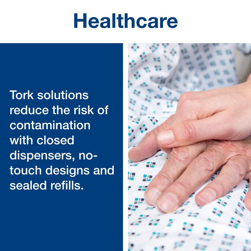 Tork Heavy Duty Cleaning Cloth White , 1/4 Folded with exelCLEAN Technology, 6 x 50 Cloths, 5301505