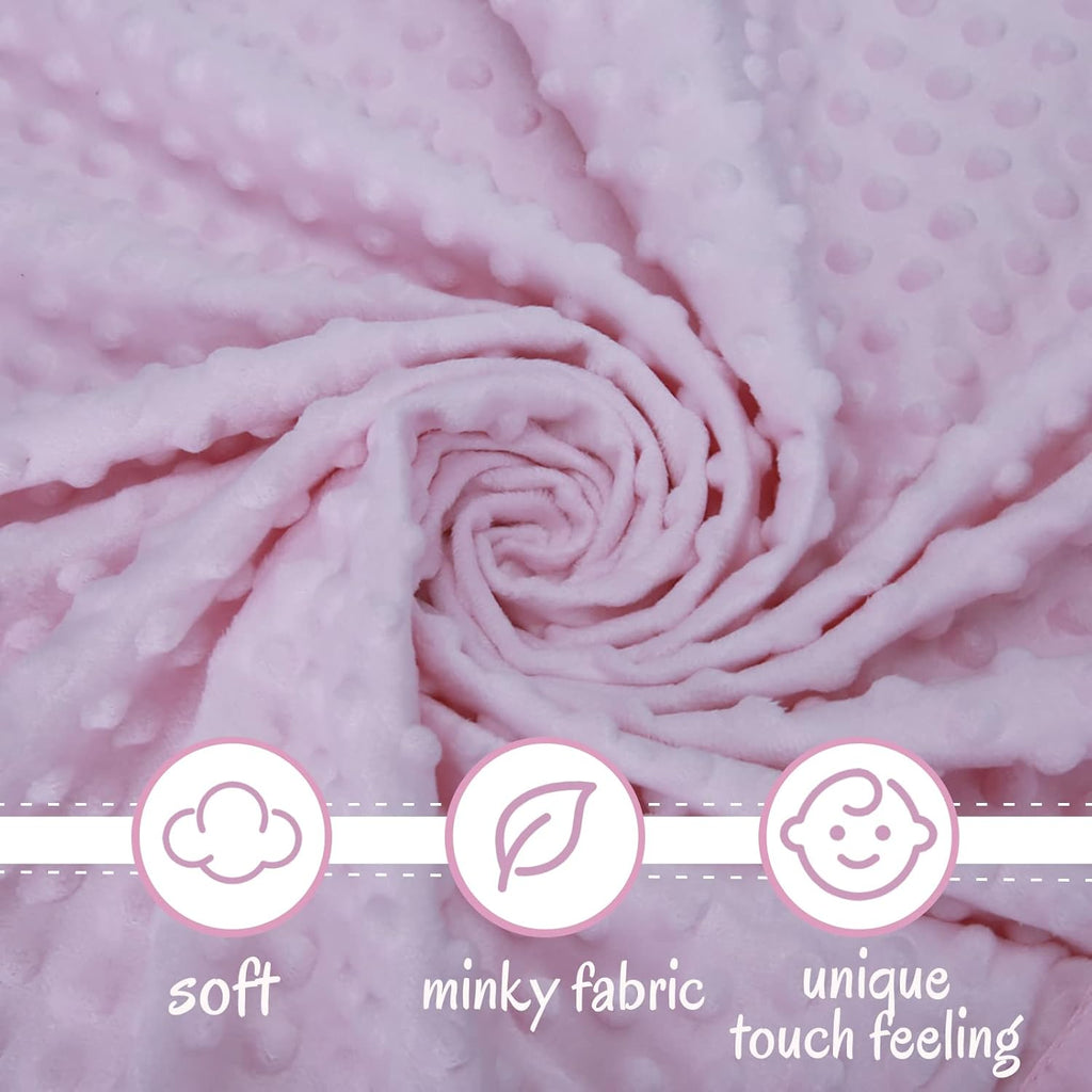 Pro Goleem Unicorn Lovey - Soft Plush Pink Security Blanket for Girls | 16-Inch Snuggle Toy