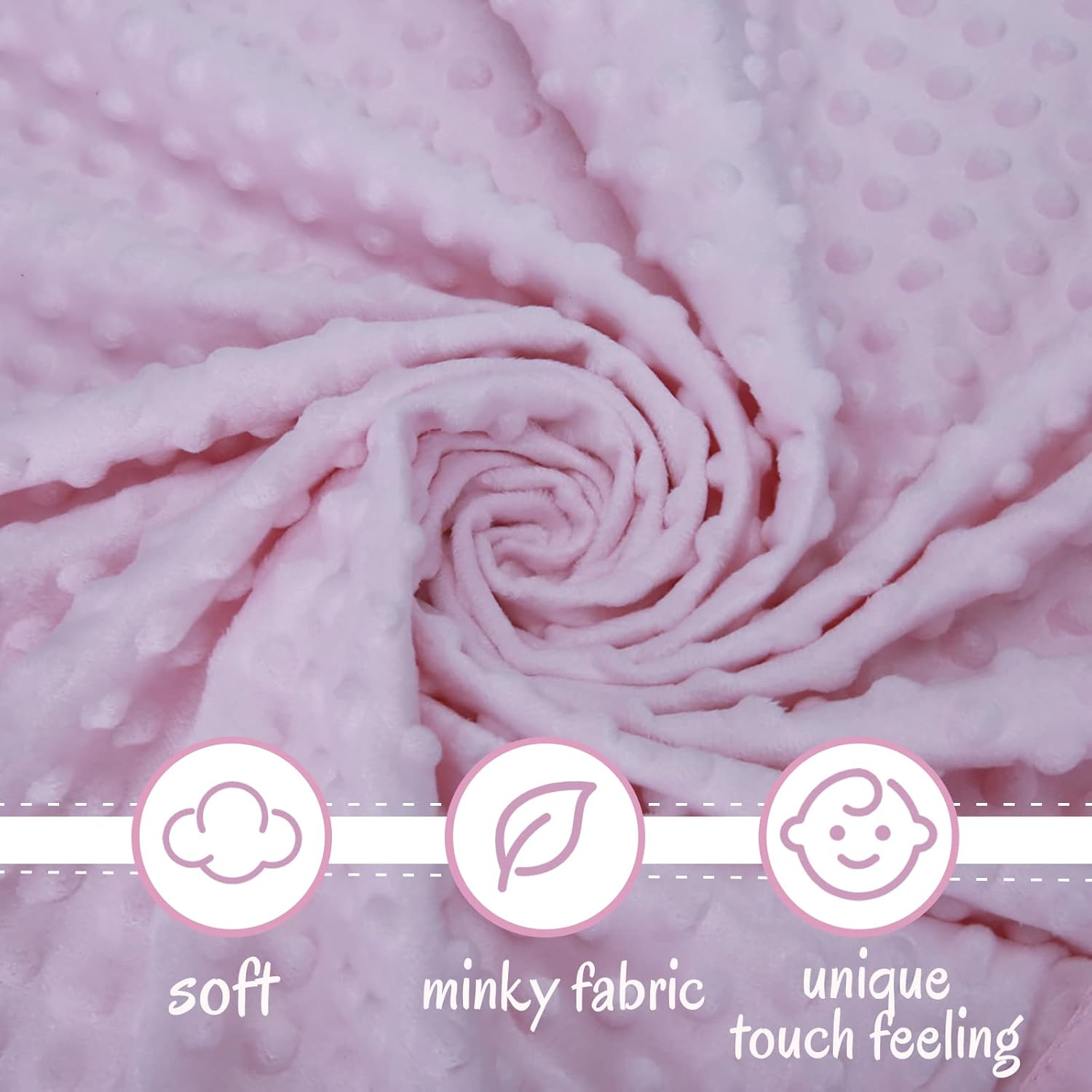 Pro Goleem Unicorn Lovey - Soft Plush Pink Security Blanket for Girls | 16-Inch Snuggle Toy