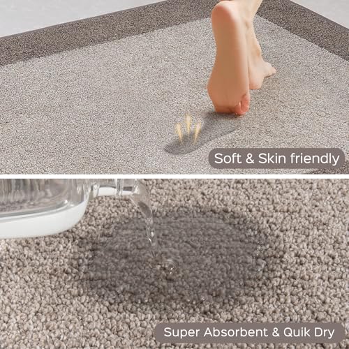 Non-Slip Kitchen Rug 24" x 36" - Absorbent Machine Washable Floor Mat
