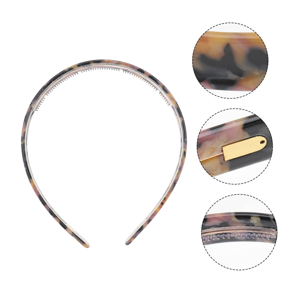 Uonlytech Non-Slip Hairband - Lightweight & Comfortable Headband for Women | Perfect for Face Washing & Daily Wear (5.47x4.72x0.59 In)