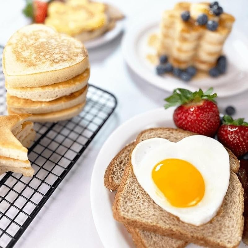 Junior Pancake Kit with 5-Piece Tool Set and 3 Silicone Molds