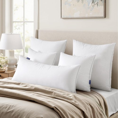 MIULEE 20 x 20 Pillow Inserts (Set of 2) -Throw Pillows for Couch Sofa with 100% Cotton Covers