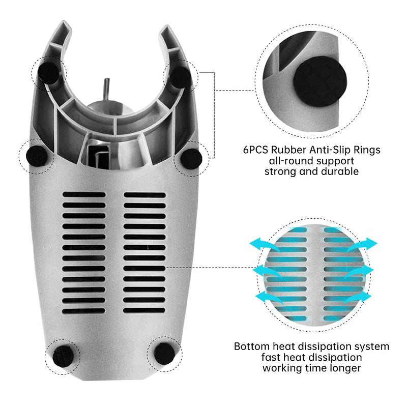 OKF Ice Shaver Prevent Splash Snow Cone Machine, Electric 3 Blades Shaved Ice Machine, 380W Ice Shaver Machine, 286lbs/hr Ice Crushers for Home Use, Ice Crusher with Free Ice Pick (Silver)