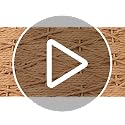 Poen 42 Inch Woven Rattan Christmas Tree Collar Khaki — Handwoven, Adjustable
