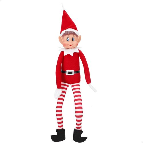 Christmas Elf Behaving Badly Plush Toy - Naughty Bendy Doll | 12-Inch Holiday Decor