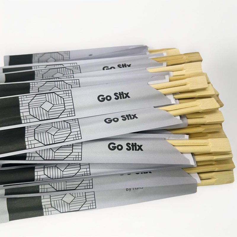 100 Pack Premium Bamboo Chopsticks – Strong, Smooth, and Eco-Friendly Disposable Chopsticks
