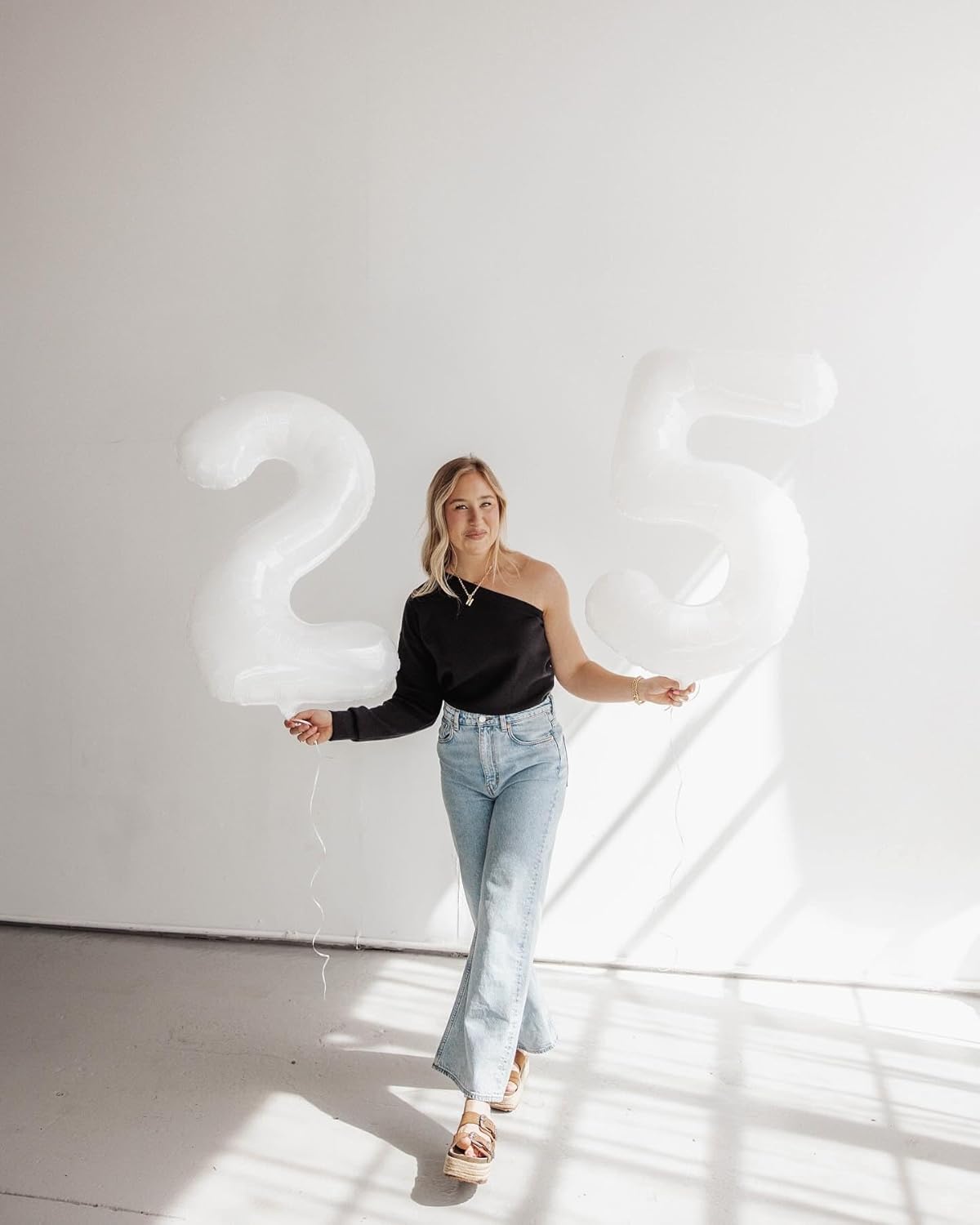 Translucent Number 7 Balloon by [Brand Name] - 40 Inch White Birthday Decoration for Kids & Adults