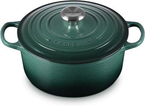 Le Creuset Enameled Cast Iron Dutch Oven - 4.5 Qt. | Artichaut Color for Perfect Cooking