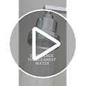 Filtered Shower Head for Hard Water - High Pressure Water Softener (Chrome)