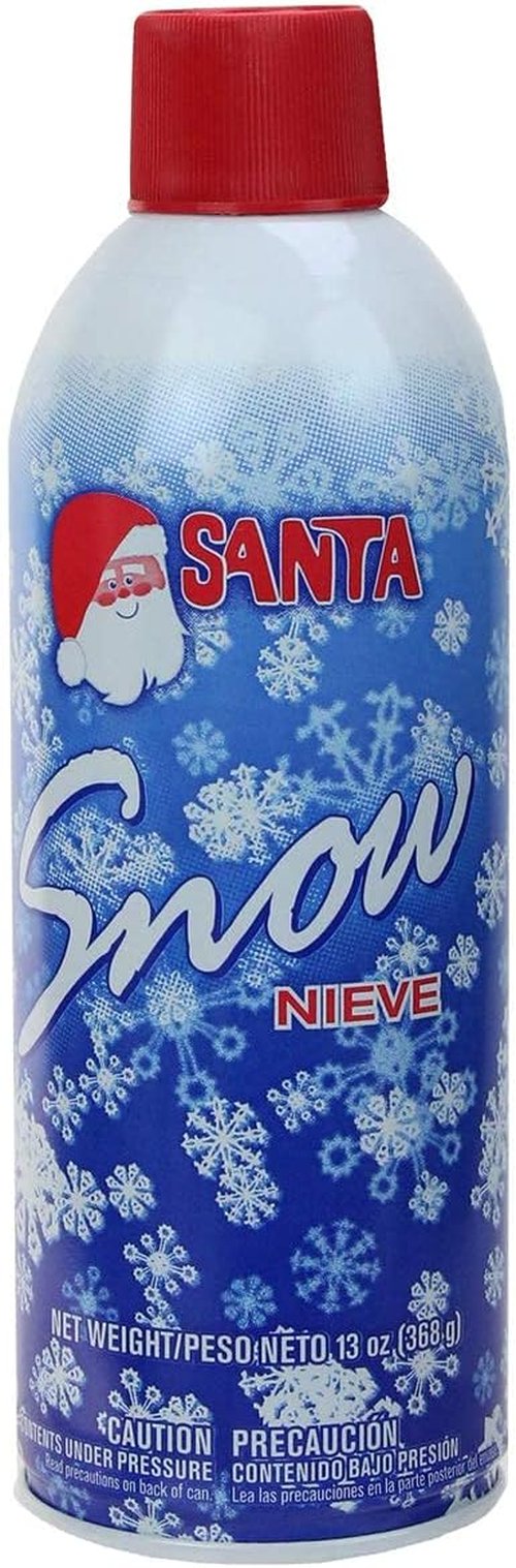 Iconikal Aerosol Snow Spray - Textured Finish for Holiday Decor | 13-Ounce Bottles, 4-Pack