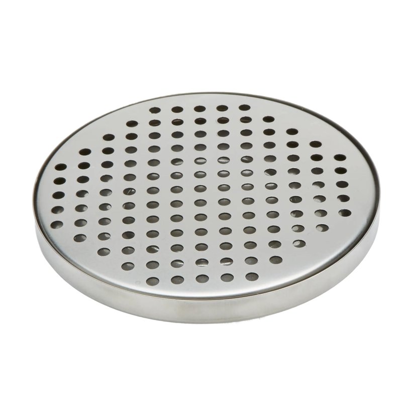 American Metalcraft DT3 Stainless Steel Drip Tray, Round, 5.5"L x 5.5"W x 0.37"H