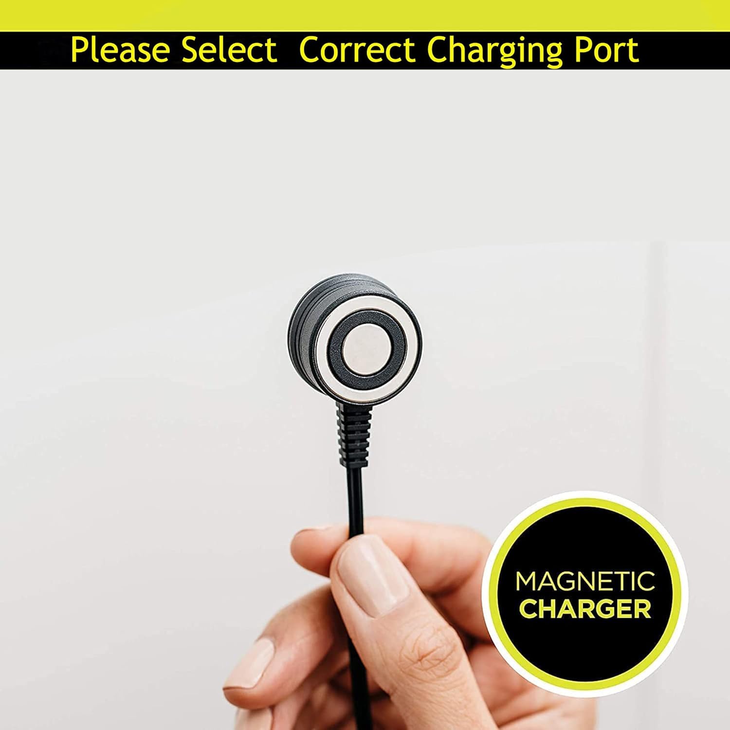 Shark VM252 Magnetic Charger - Compatible Cordless Hard Floor Vacuum Mop Accessory