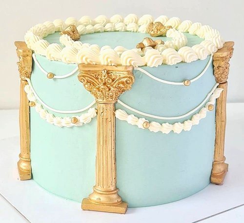 Anyana 3D Roman Column Greek marble Pillar mould cake Fondant gum paste mold for Sugar paste gumpaste cupcake decorating topper decoration sugarcraft sugar biscuit decor
