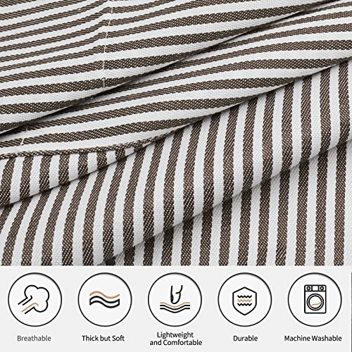 2 Pack Adjustable Bib Cooking Aprons with Pockets for Men and Women