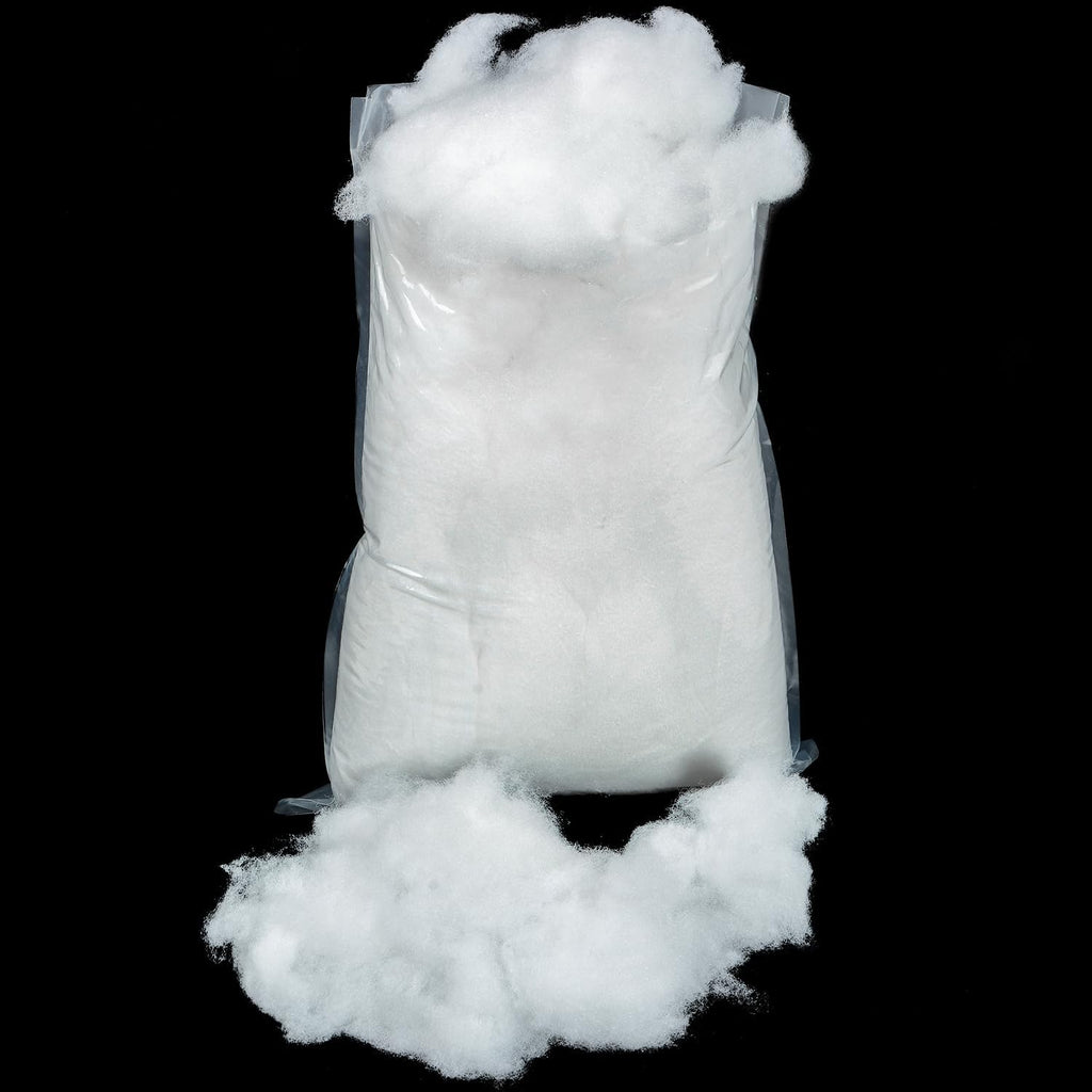 Skiennix Christmas Fake Snow Decoration - 17 OZ Fluffy Artificial Cotton for Winter Village & Crafts