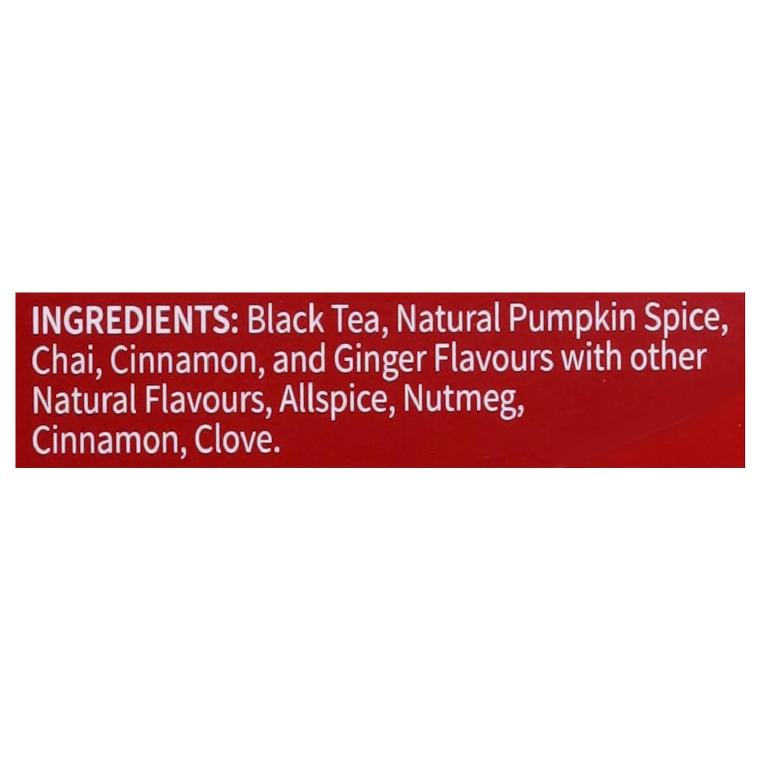 Twinings Pumpkin Spice Chai Black Tea - Warm & Aromatic, 20 Individually Wrapped Bags (Pack of 6)